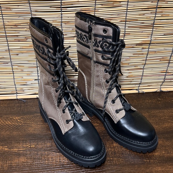Sam & Libby Stylish Lace-Up Boots - Picture 1 of 12